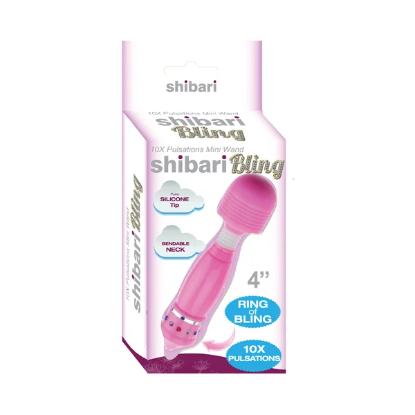 SHIBARI SEXY! BLING BLING MINI WAND PINK