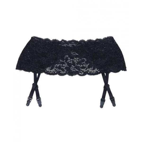 Shirley Of Hollywood Stretch Lace Garter Belt