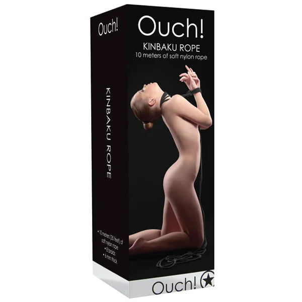 Shots Ouch Kinbaku Rope - Black