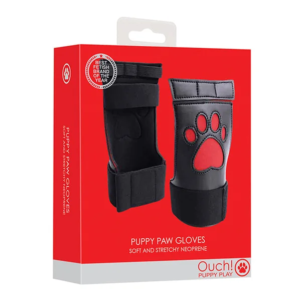 Shots Ouch Puppy Play Puppe Play Paw Cut-out Gloves