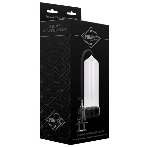 Shots Pumped Deluxe Beginner Pump - Transparent