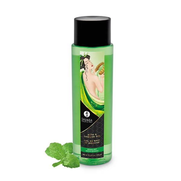 Shunga – Bath & Shower Gel 12.5oz – Sensual Mint