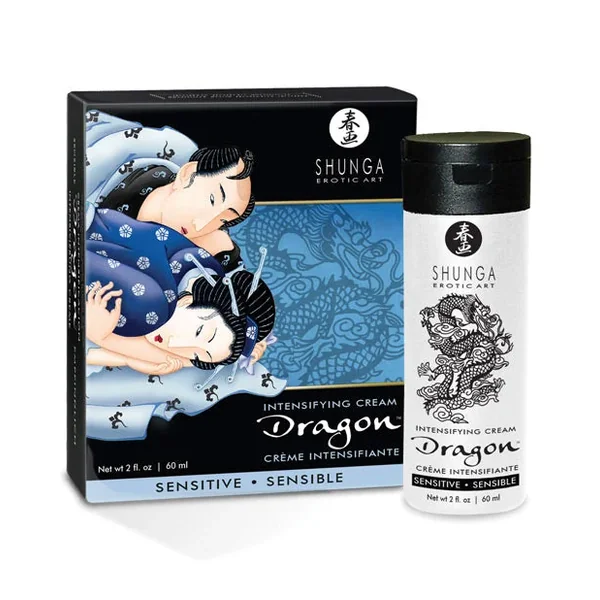 Shunga Dragon Sensitive Cream – 2 oz