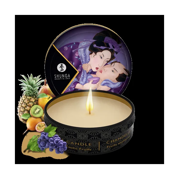 Shunga Massage Candle Exotic Fruits