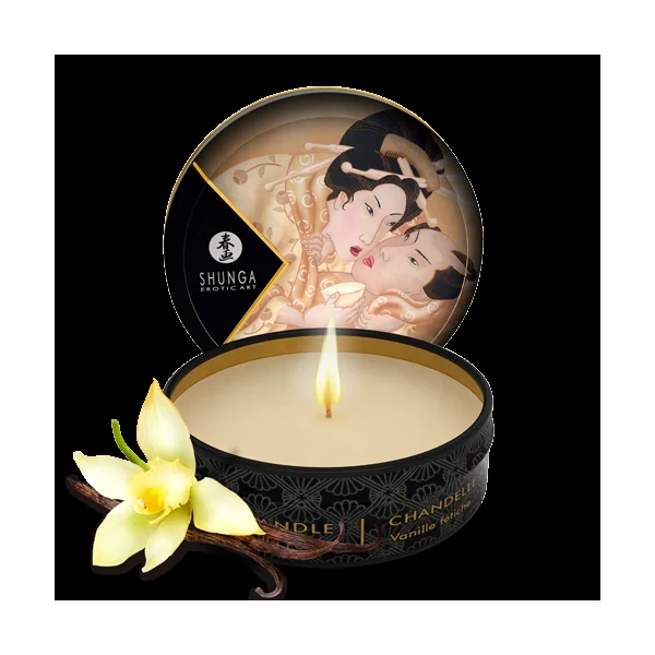 Shunga Massage Candle Vanilla Fetish