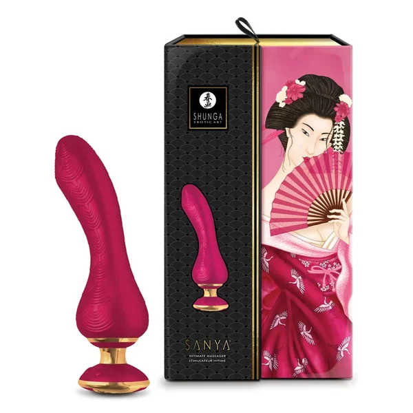 Shunga Sanya Intimate Massager – Raspberry