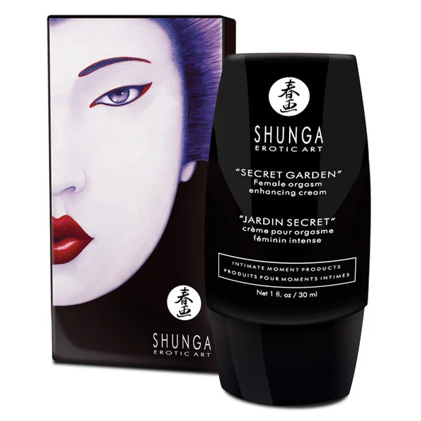 Shunga Secret Garden Enhancing Cream For Her - 1 Oz