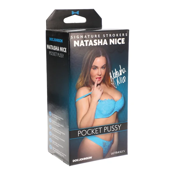 SIGNATURE STROKERS NATASHA NICE ULTRASKYN POCKET PUSSY VANILLA