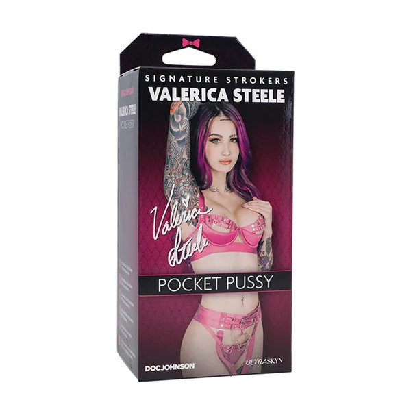 Signature Strokers ULTRASKYN Pocket Pussy - Valerica Steele, Vanilla