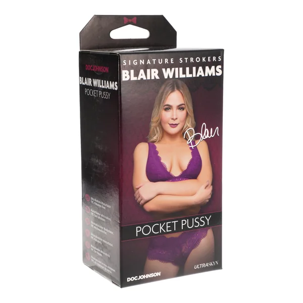 Signature Strokers Ultraskyn Pocket Pussy-Blair Williams