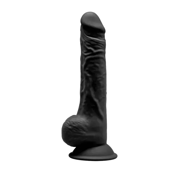SilexD – Realistic Thermo Reactive Dual Density Silicone Dildo with Suction Cup Base | 9.5 inches