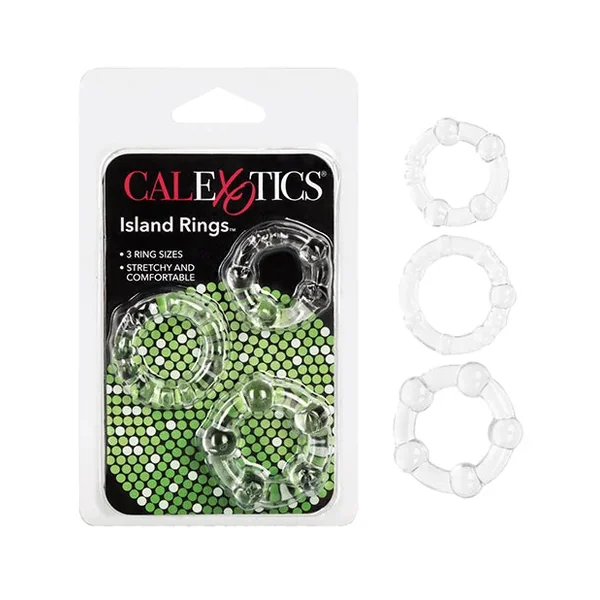 Silicone Island Rings – Clear