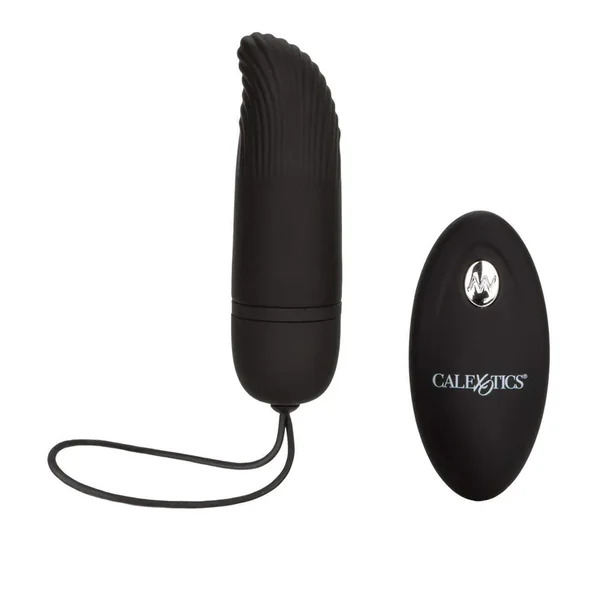 Silicone Remote Ridged G-Spot Bullet Vibrator | CalExotics