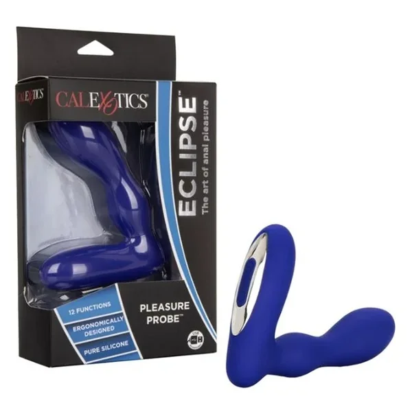 Silicone Wireless Pleasure Probe – Blue