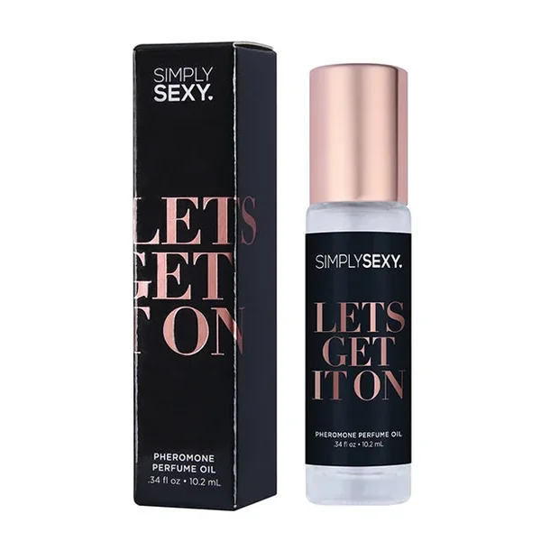 Simply Sexy Pheromone Perfume Oil Roll On – .34 oz Let’s Get It On