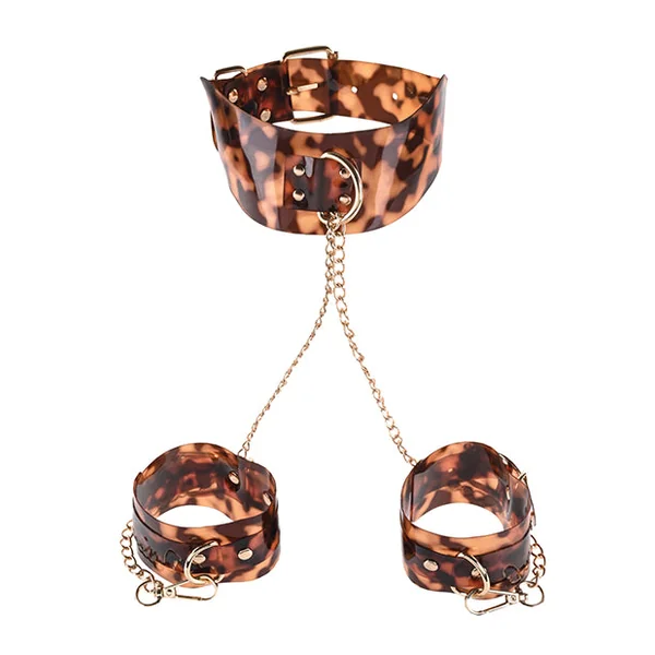 Sincerely Amber Neck and Wrist Restraint