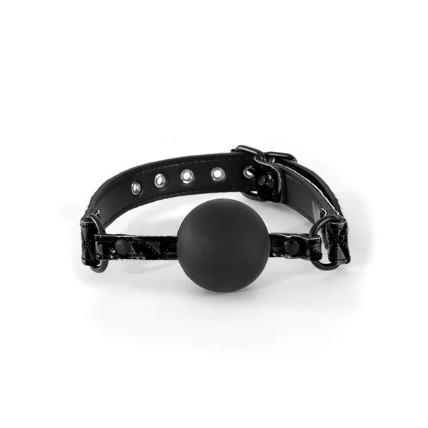 SINFUL SOFT SILICONE GAG BLACK