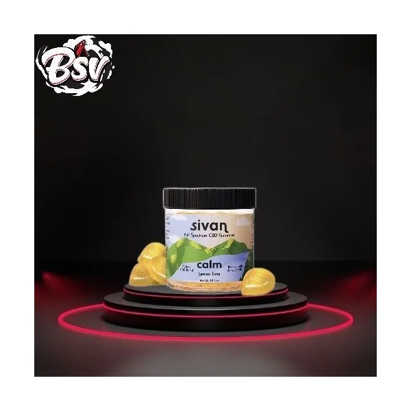 Sivan 750mg CBD Calm Gummies Lemon Lime