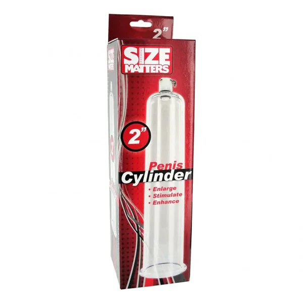Size Matters Penis Pump Cylinder - 2 Inch x 9 Inch
