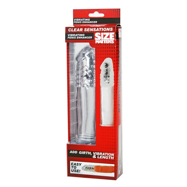 Size Matters Penis Vibro Sleeve with Bullet