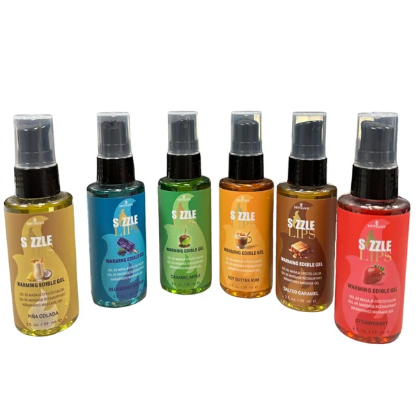 SIZZLE LIPS WARMING GELS ASST 12PC DISPLAY