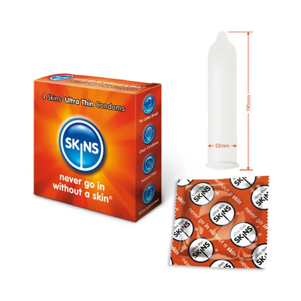 Skins Condoms Ultra Thin 4 Pack
