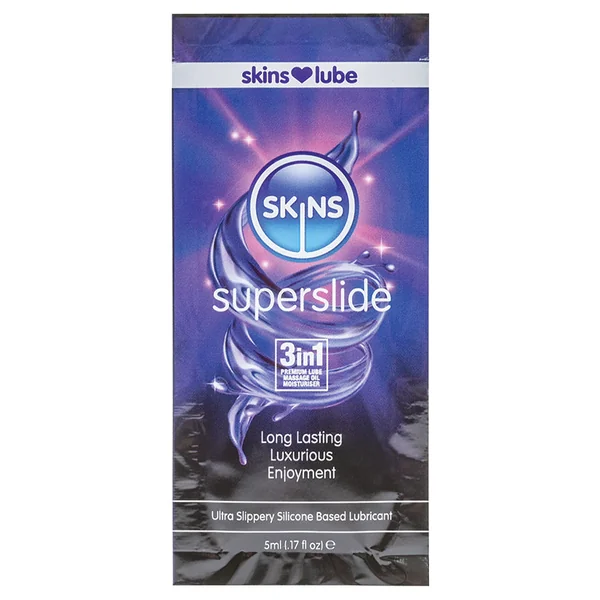 Skins Superslide Silicone Based Lubricant - 5ml foil