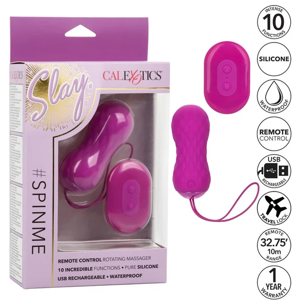 Slay #SpinMe Kegel Vibrating Bullet by Cal Exotics