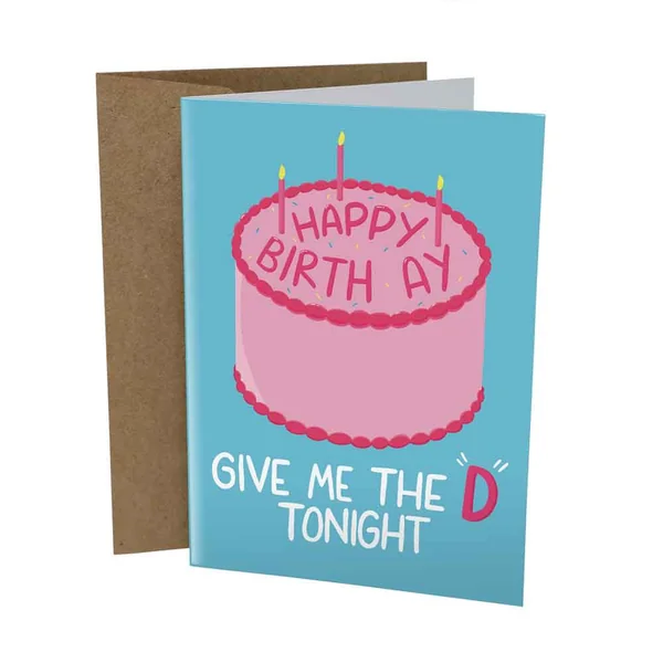 Sleazy Greetings – Give Me The D Card