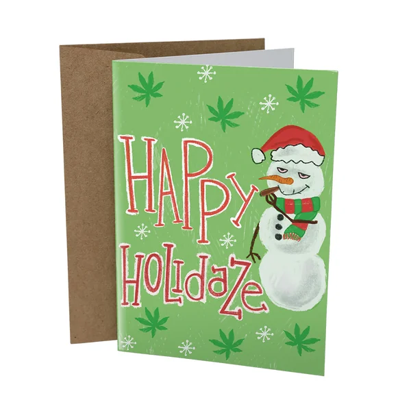 Sleazy Greetings – Happy Holidaze Card