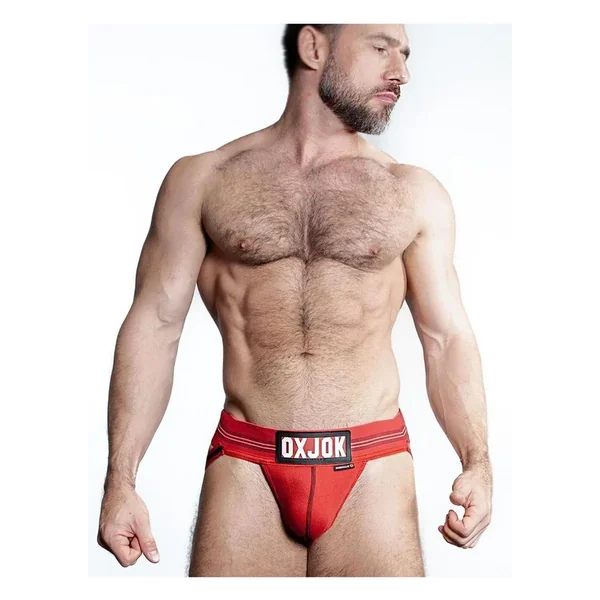 Slingjock Slider Jock Strap – Red Hot – Small