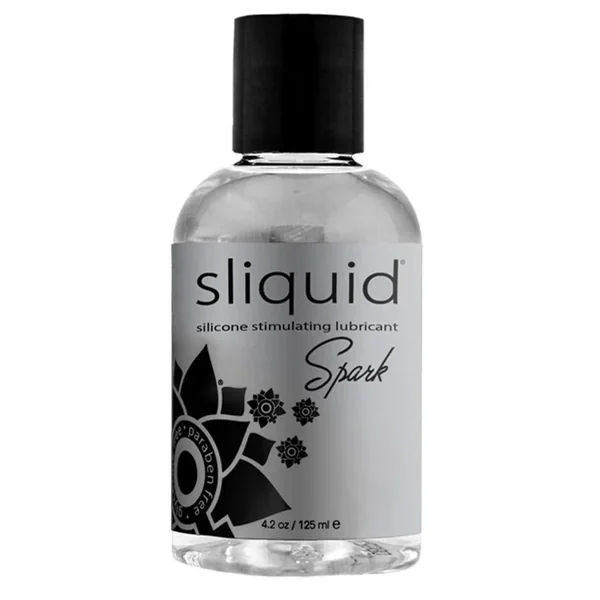 Sliquid Naturals Spark Booty Buzz Silicone Stimulating Lubricant 4.2oz