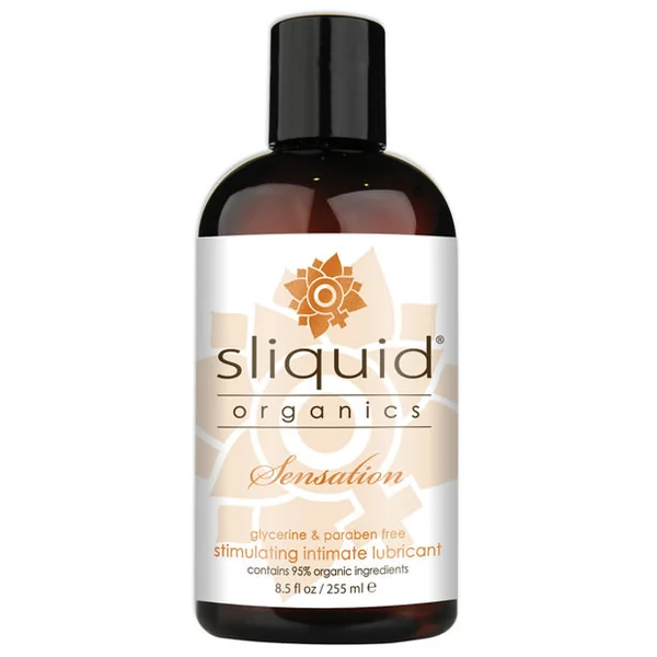 Sliquid Organics Sensation Lubricant - 8.5 Oz