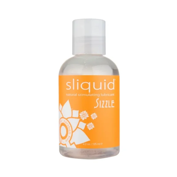 Sliquid Sizzle – Natural Stimulating Lubricant 4.2 oz (125 mL)