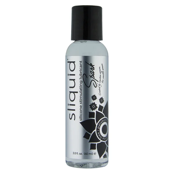 Sliquid Spark Silicone Stimulating Lubricant - 2oz