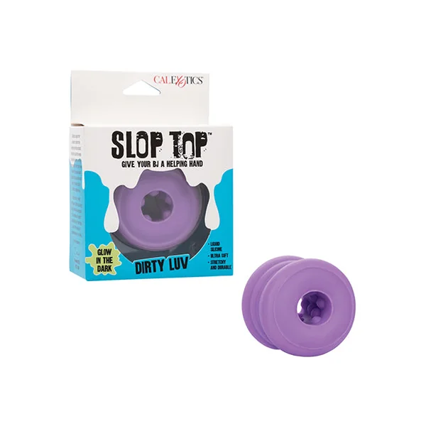 Slop Top Glow in the Dark Dirty Luv Stroker - Purple