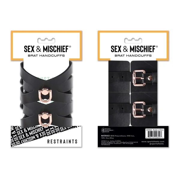S&M BRAT HANDCUFFS