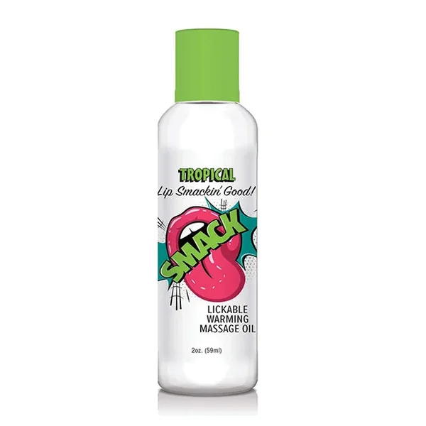 Smack Warming Massage Oil – 2 oz Tropical