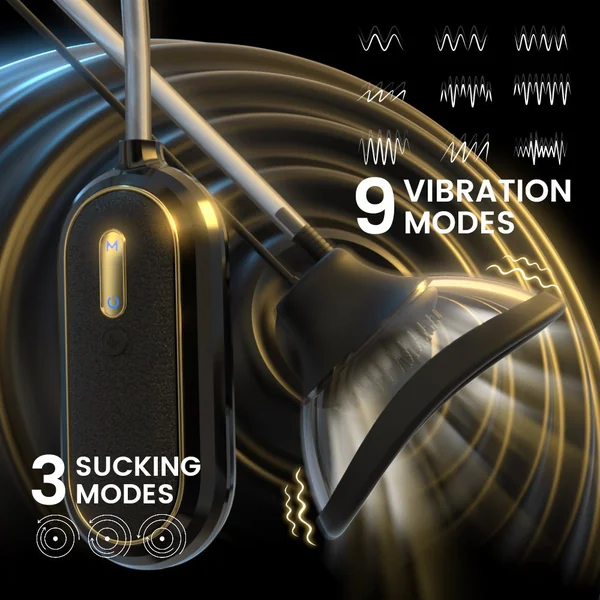 Smart Suction Vibrating Vaginal Pump - Multifunctional Stimulating Female Masturbation Toy