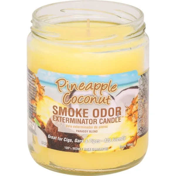 Smoke Odor Candle Pineapple Coconut 13OZ