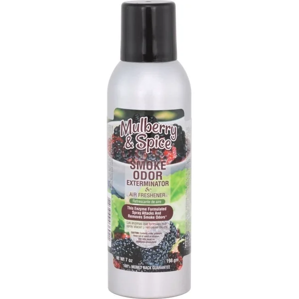 Smoke Odor Spray Exterminator Mulberry Spice 7OZ