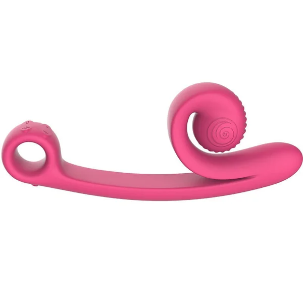 Snail vibe curve vibrator pink sex toy women g-spot stimulation clitoral vaginal
