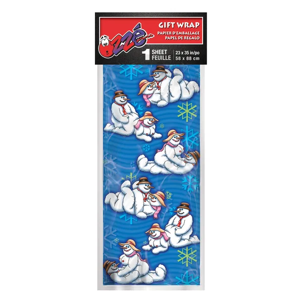 SNOWMAN HOLIDAY GIFT WRAP