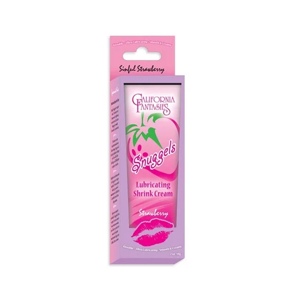 Snuggels - Lubricating Shrink Cream - Strawberry - 0.42 Oz. Tube - Each