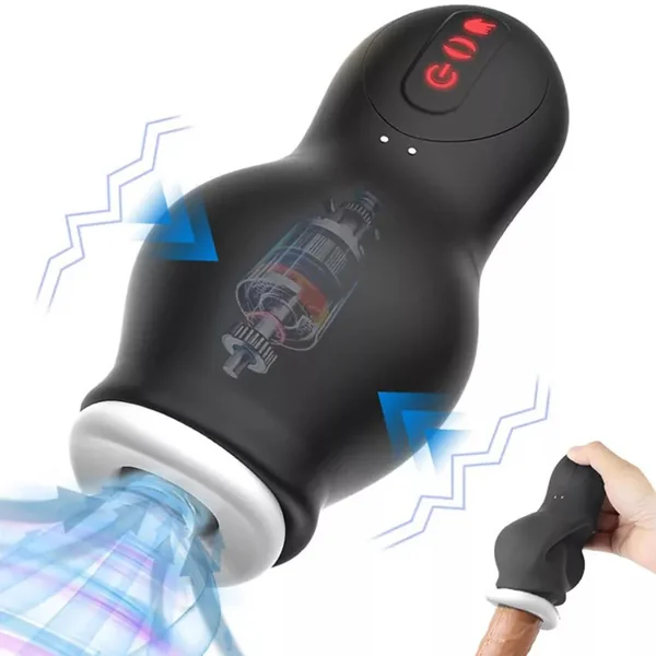 Soft Case Sucking Vibrating Male Masturbator