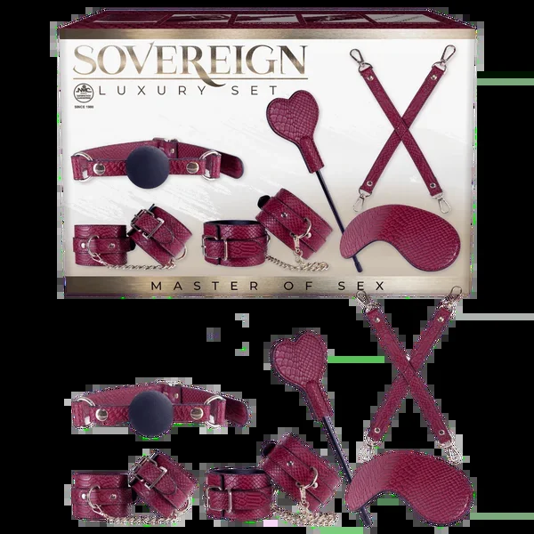 Sovereign Luxury Bondage Set (Red)