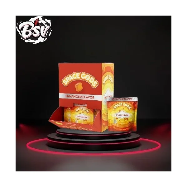 Space Gods Enhanced D9+CBD Gummies 30pk Citrus Punch