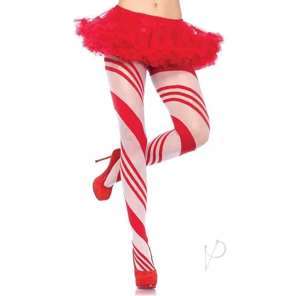 Spandex Sheer Candy Striped Sexy Tights and Pantyhose
