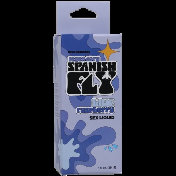Spanish Fly Sex Liquid Blue Raspberry 1 oz.