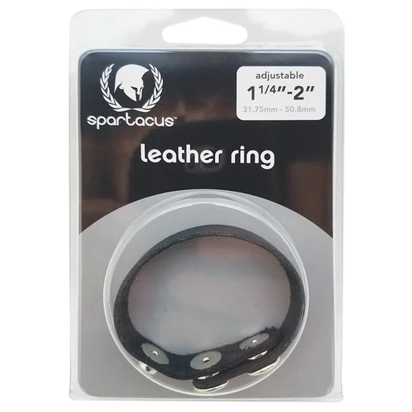 Spartacus Plain Leather C-ring